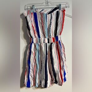 Arizona‎ Jean Company Multicolor Striped Romper